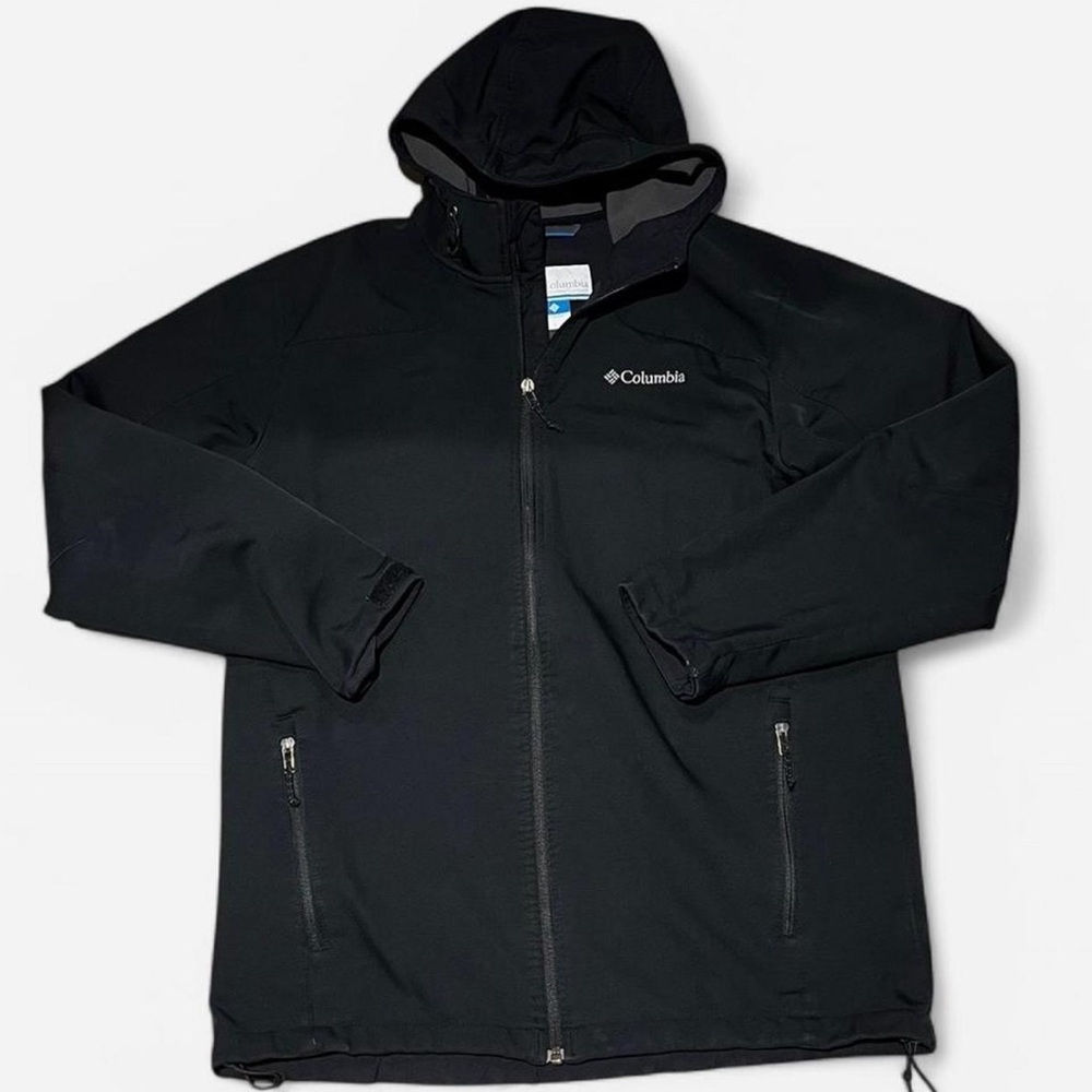 Columbia Black Waterproof Hooded Jacket -  Like New!